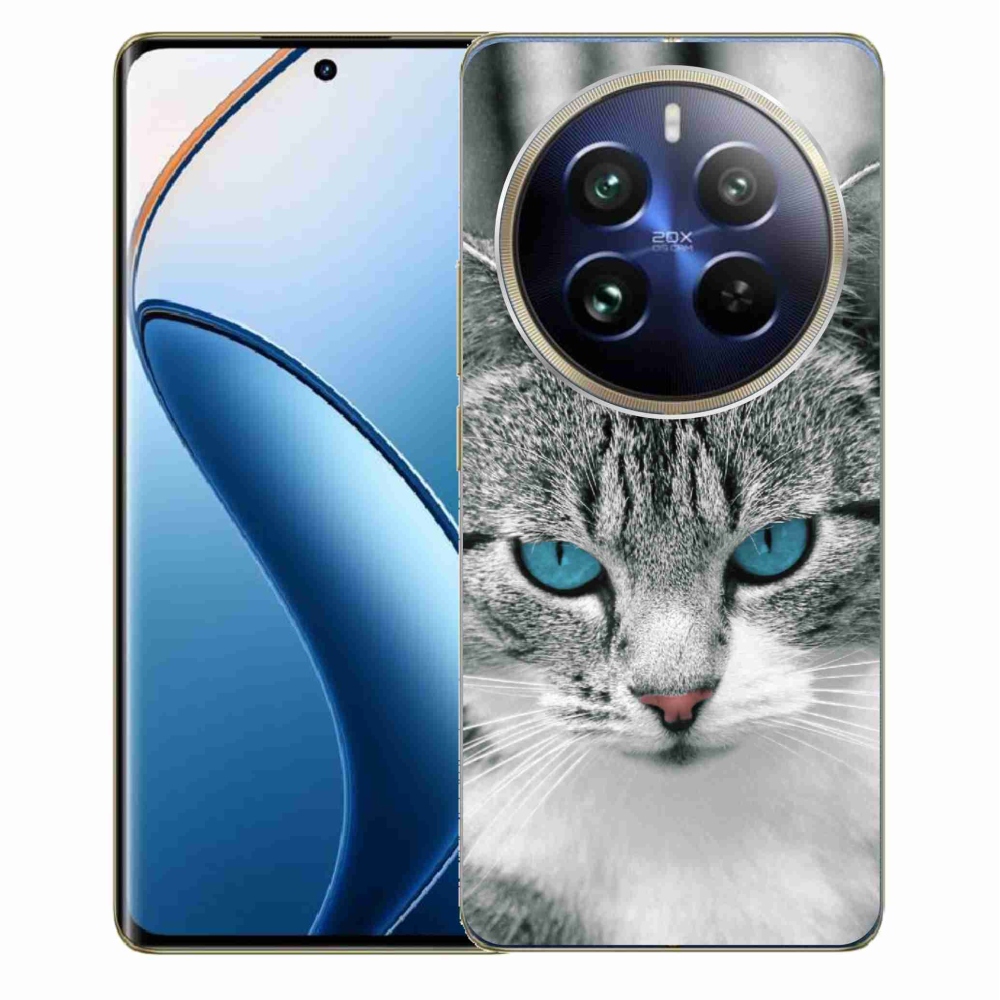 Gél borítás mmCase a Realme 12 Pro 5G/12 Pro+ 5G - macskaszem 1