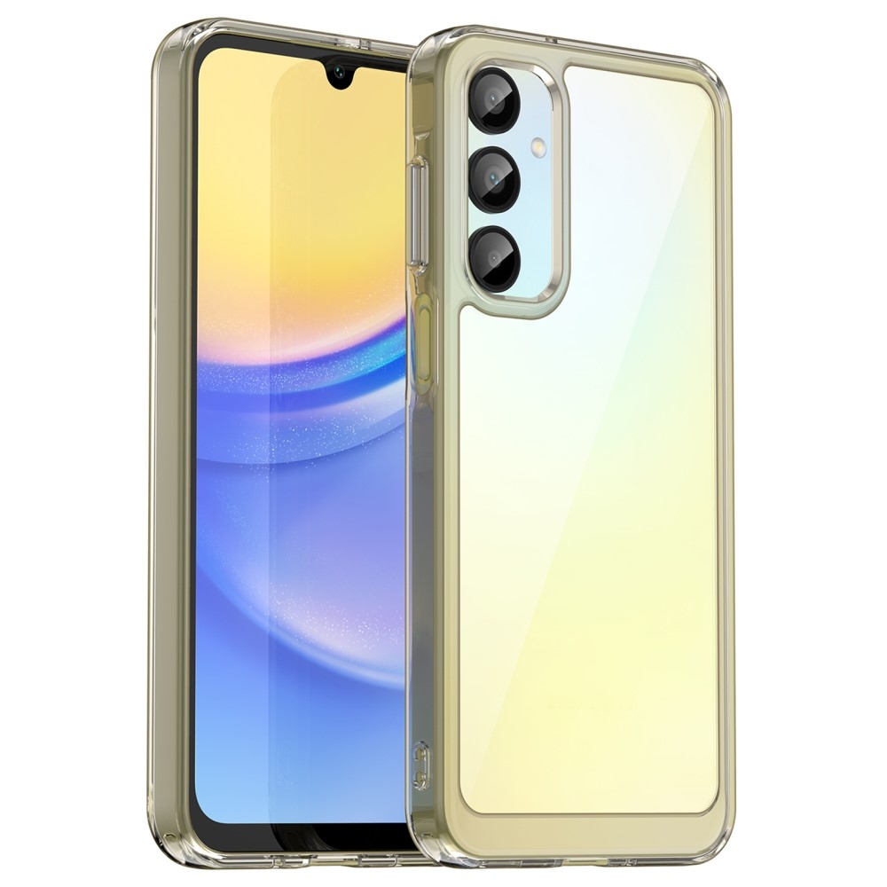 Gél tok kemény hátlappal Samsung Galaxy A16 4G/5G készülékhez - szürke