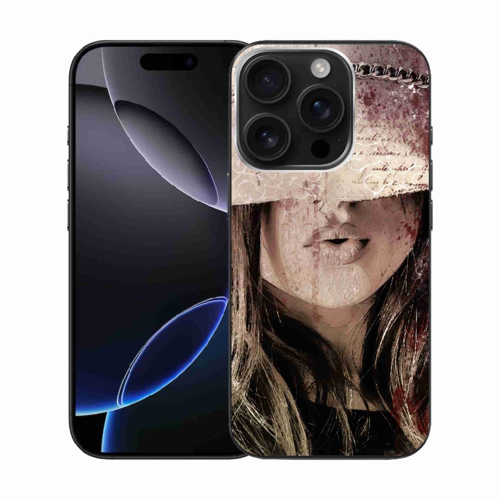 Gél védőburkolat mmCase iPhone 16 Pro készülékhez - lány