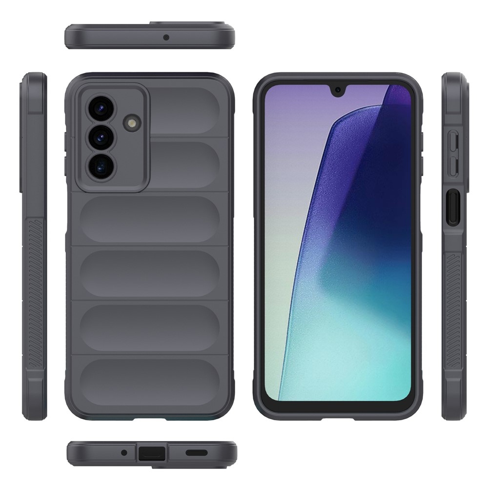Rugg tartós zselés tok Samsung Galaxy A17 5G - sötétszürke