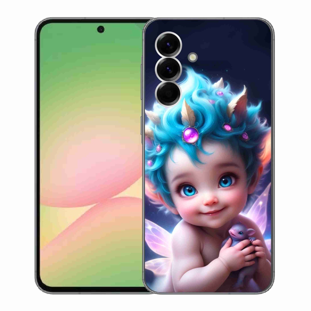 Gél borítás mmCase Samsung Galaxy A56 5G - baba pillangószárnyakkal