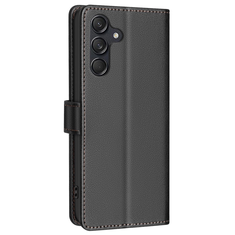 BINFEN könyvtáska Samsung Galaxy A36 5G - fekete