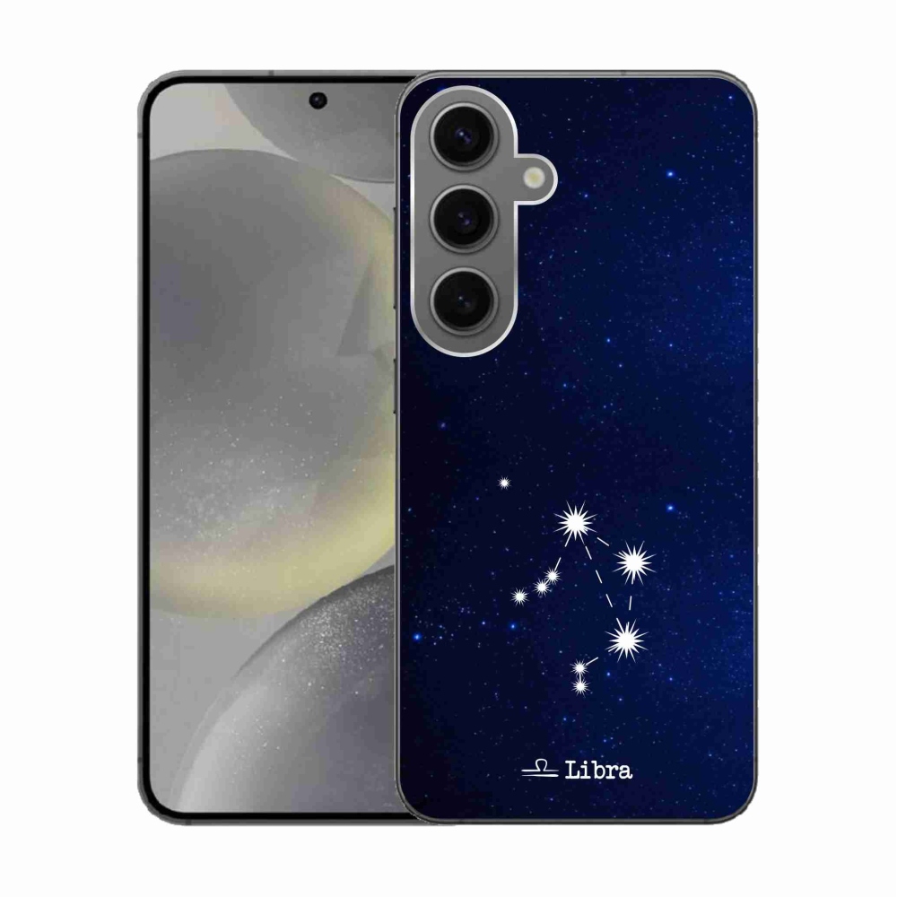 Gél borító mmCase Samsung Galaxy S24 készülékhez - csillagkép Mérleg