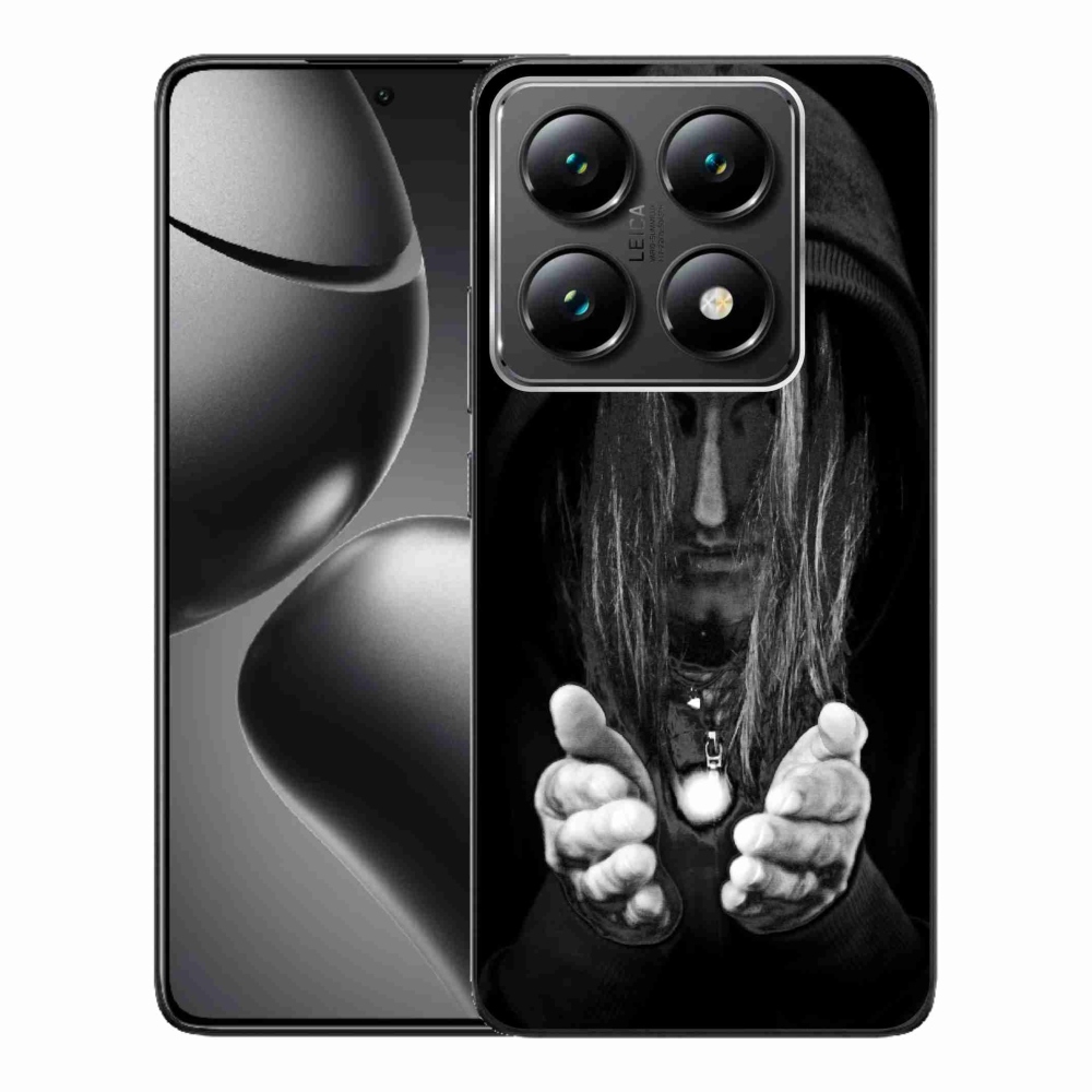 Gél borítás mmCase a Xiaomi 14T Pro számára - titokzatos személy
