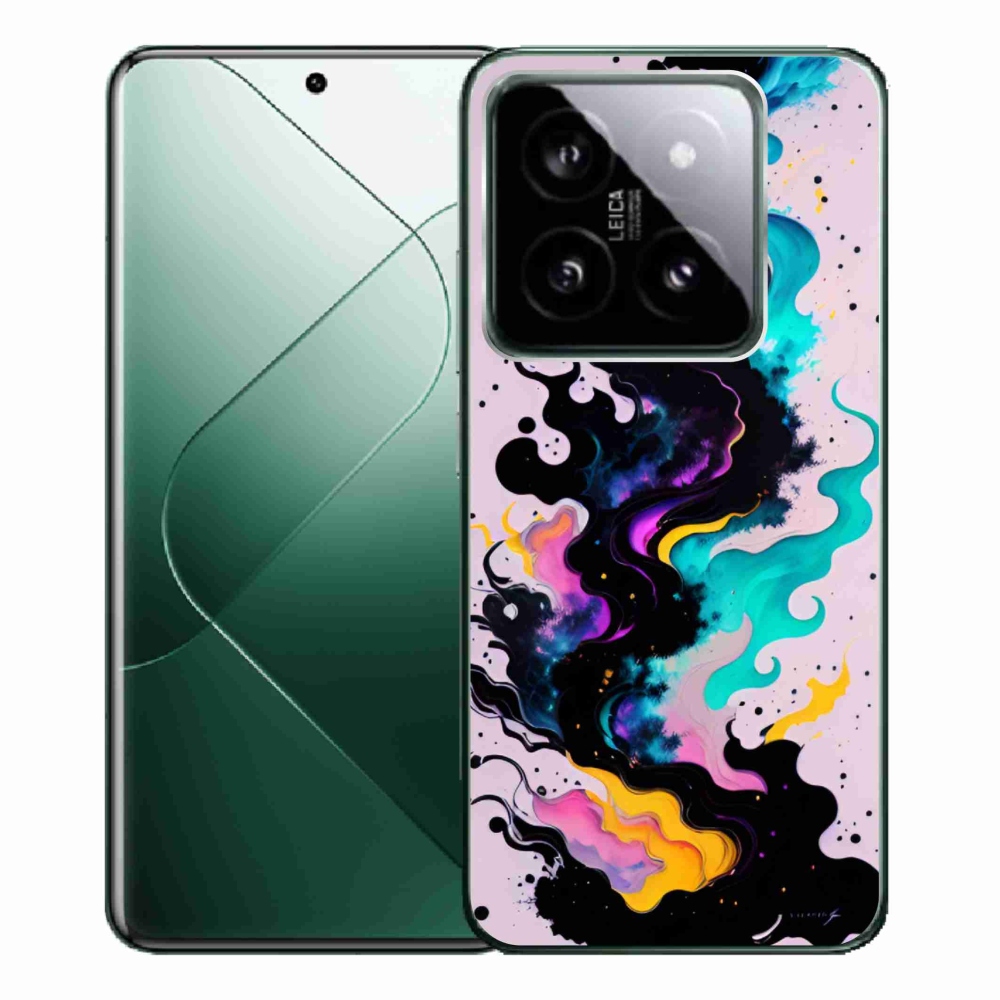 Gél borítás mmCase a Xiaomi 14 Pro számára - absztrakt motívum 4