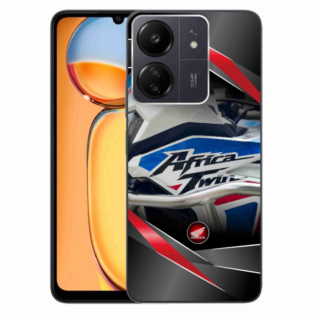 Gél borítás mmCase a Xiaomi Poco C65/Redmi 13C számára - motoros honda