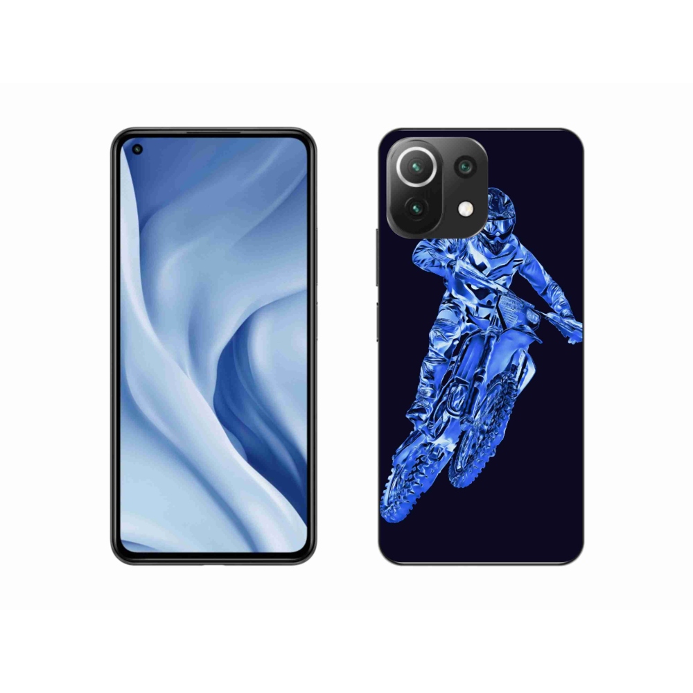 Gél borítás mmCase a Xiaomi Mi 11 Lite 4G/5G-hez - motocross 1