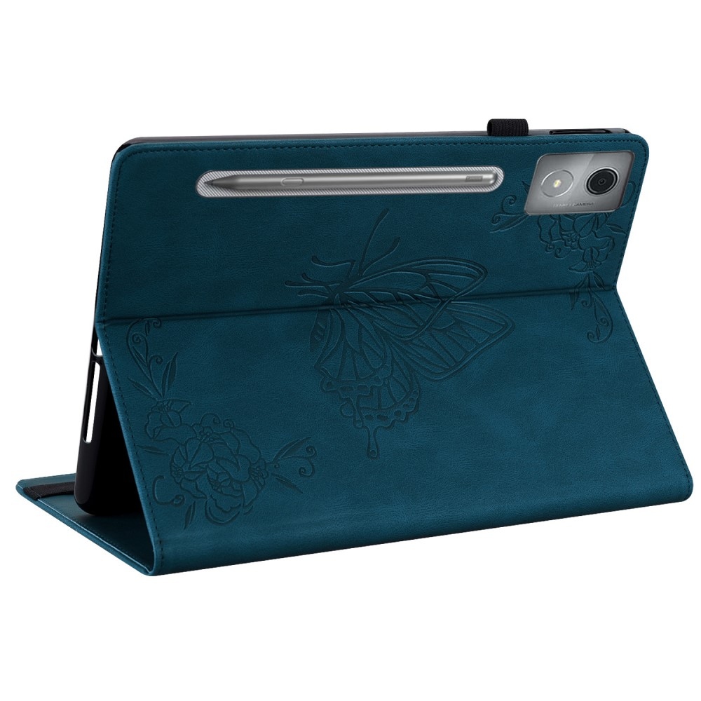 Pillangó táblagép tok Lenovo Idea Tab Pro 12.7 - kék