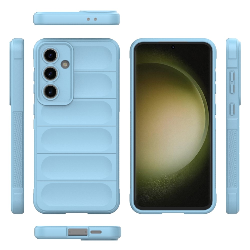 Rugg tartós zselés tok Samsung Galaxy S24 FE készülékhez - világoskék