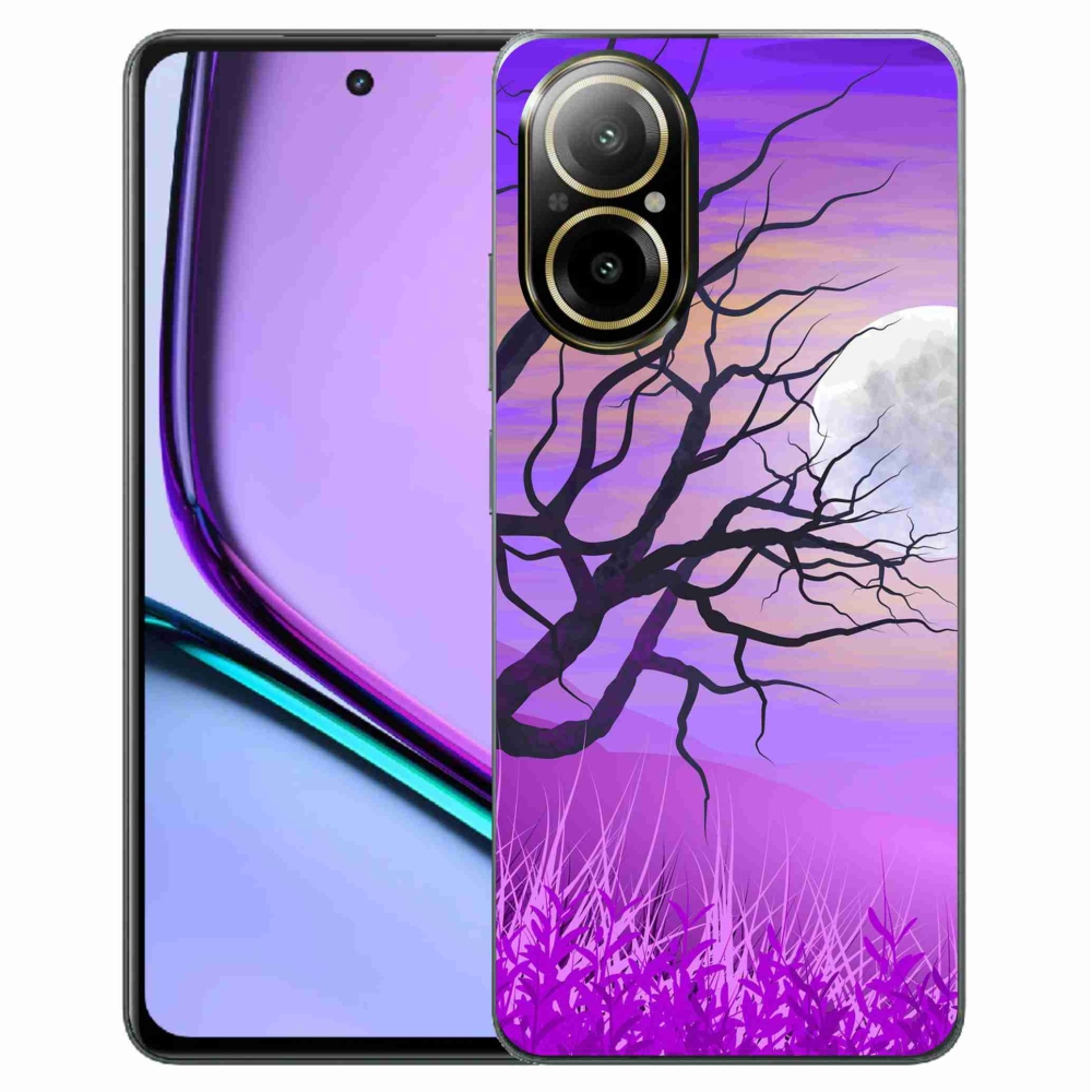 Gél tok mmCase a Realme C67 készülékhez - rajzfilmes kidőlt fa