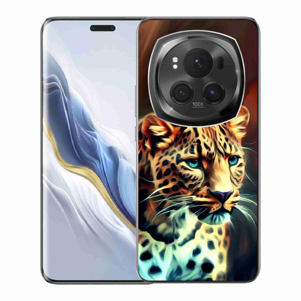 Zselés borítás mmCase a Honor Magic 6 Pro 5G készülékhez - leopárd