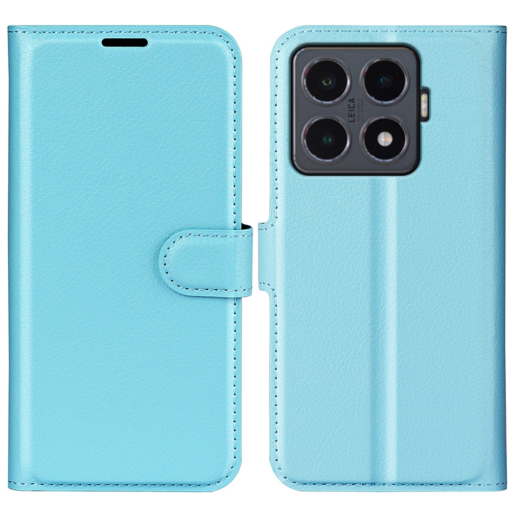 Litchi könyv tok a Xiaomi 15T Pro-hoz - kék