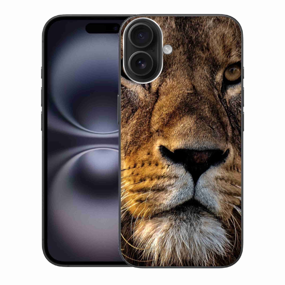 Gél tok mmCase iPhone 16 Plus készülékhez - oroszlán