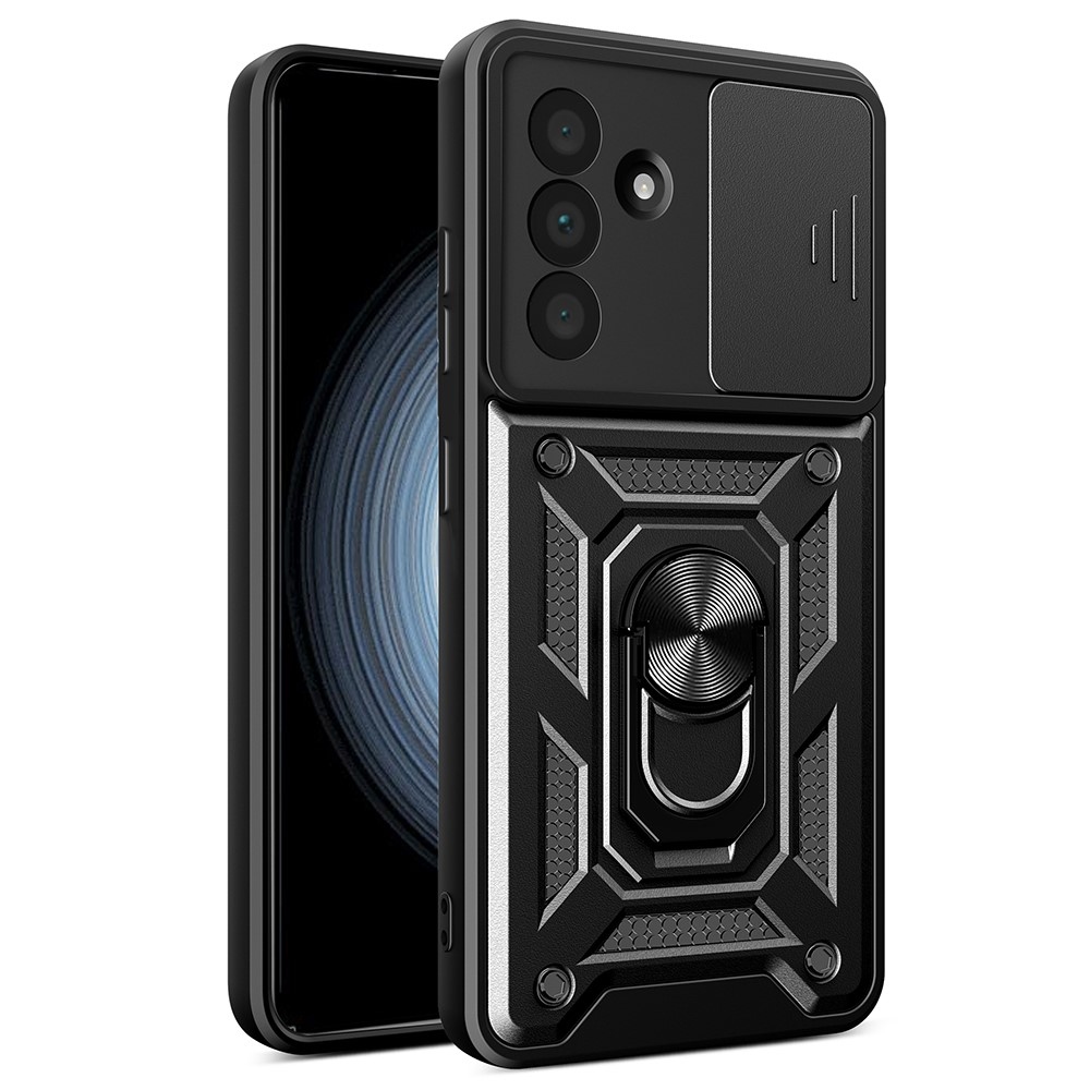 Csúszásálló borítás Samsung Galaxy A36 5G készülékhez - fekete