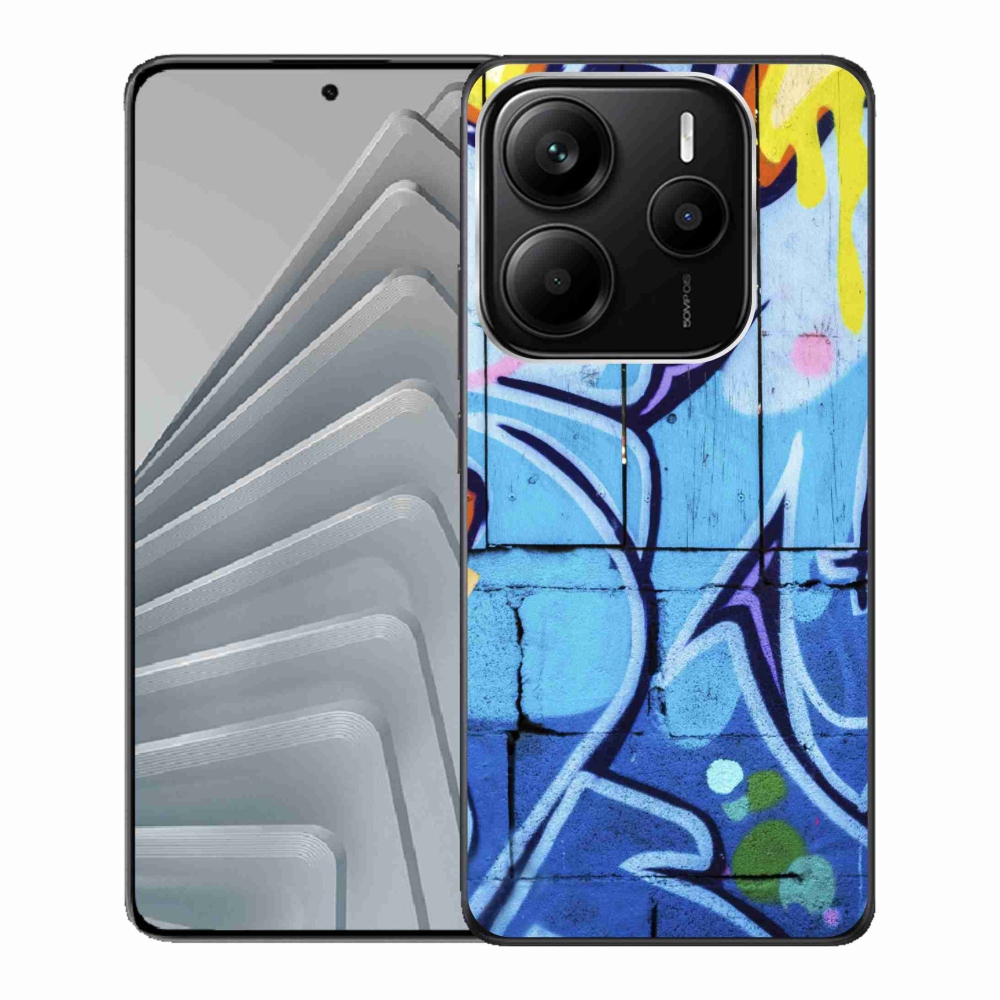 Gél borítás mmCase a Xiaomi Redmi Note 14 5G számára - graffiti