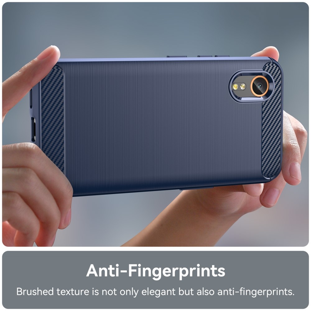Szénálló zselés tok Samsung Galaxy Xcover 7 készülékhez - kék