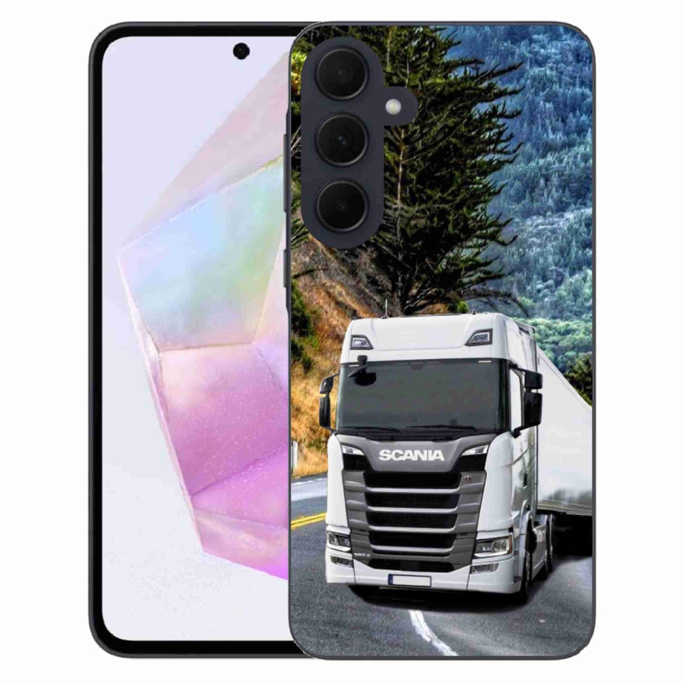 Zselés borítás mmCase Samsung Galaxy A35 5G - teherautó 1