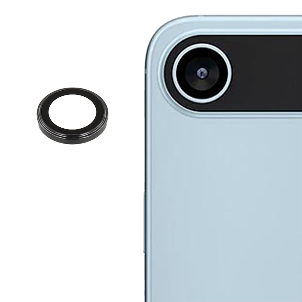 Ultra HD kamera lencse üveg iPhone 17 Air készülékhez (különálló üveg) - sötétszürke