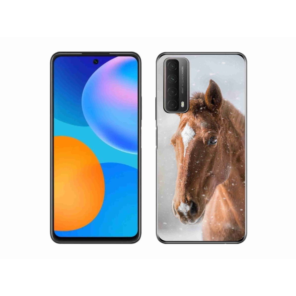 Zselés borítás mmCase a Huawei P Smart (2021) - barna ló 2