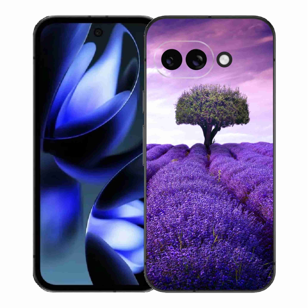Gél védőhuzat mmCase a Google Pixel 9a készülékhez - levendula rét