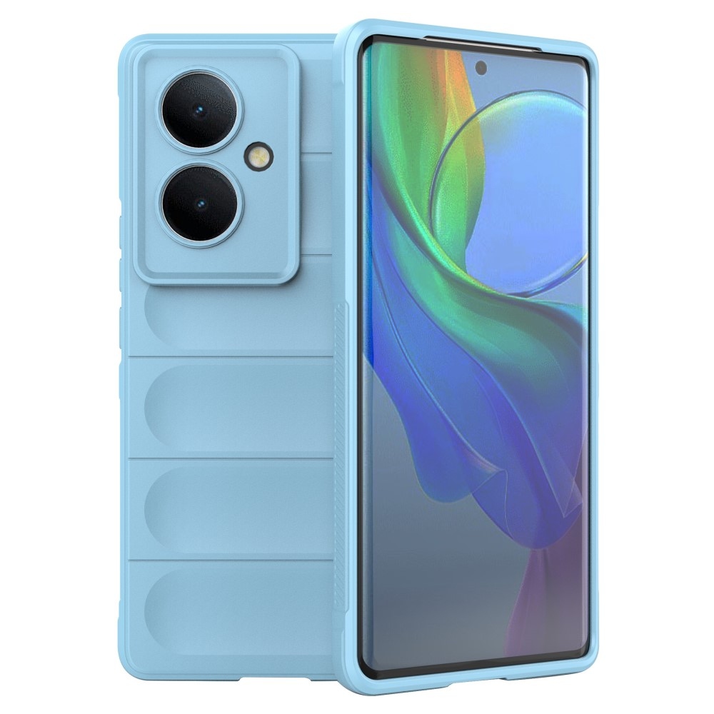 Rugg tartós zselés tok a Vivo V29 Lite 5G-hez - világoskék színű