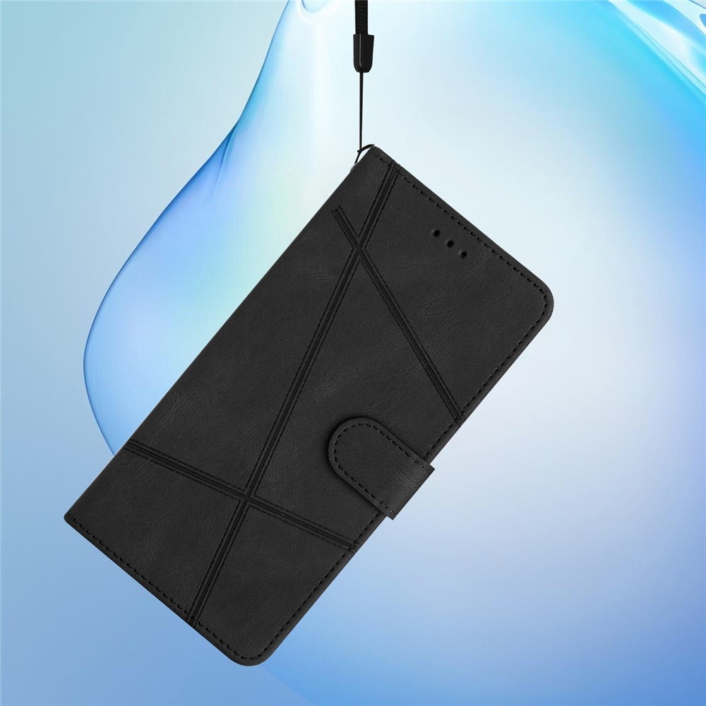 Line könyv tok Xiaomi 15T Pro-hoz - fekete