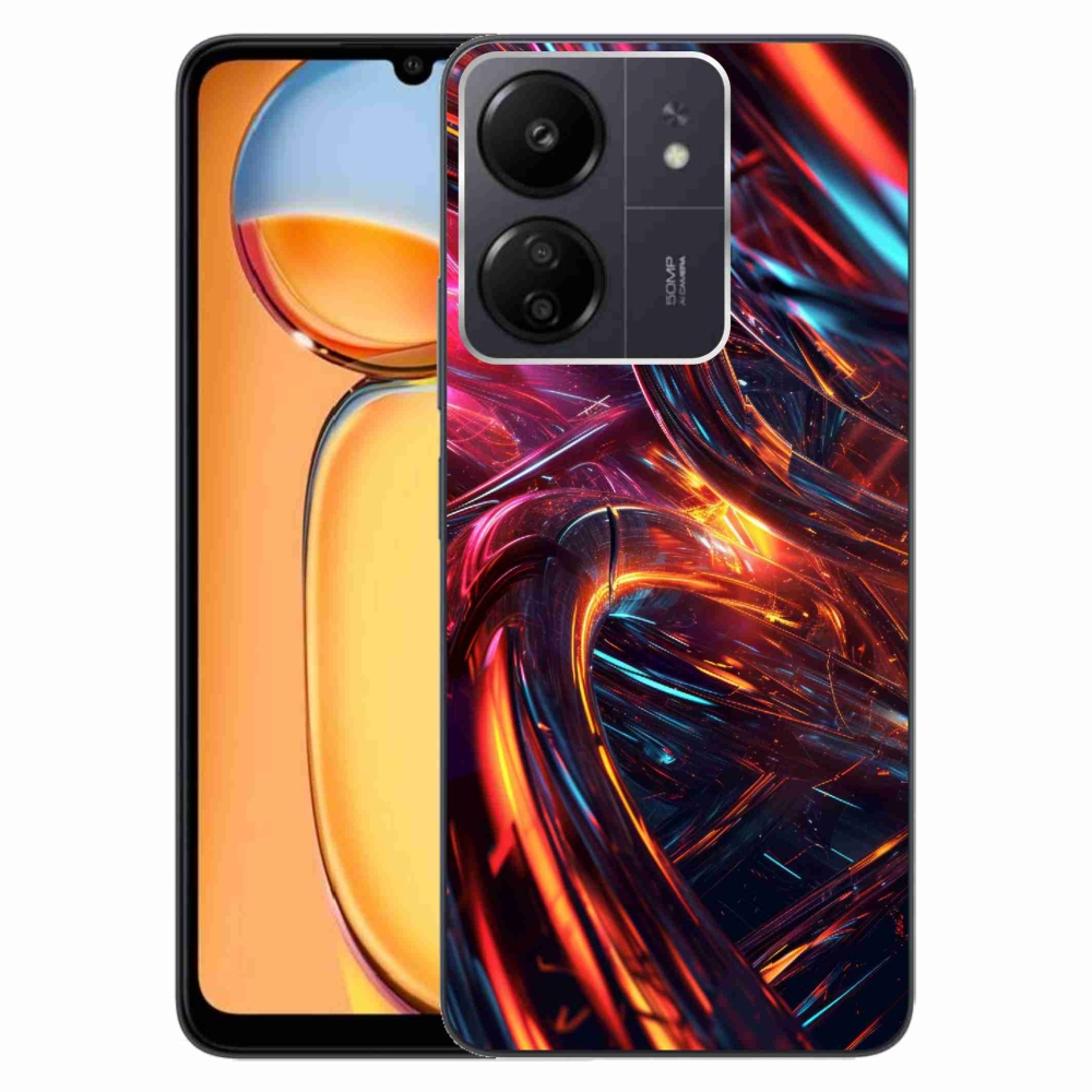 Gél borítás mmCase a Xiaomi Poco C65/Redmi 13C számára - absztrakt motívum 10