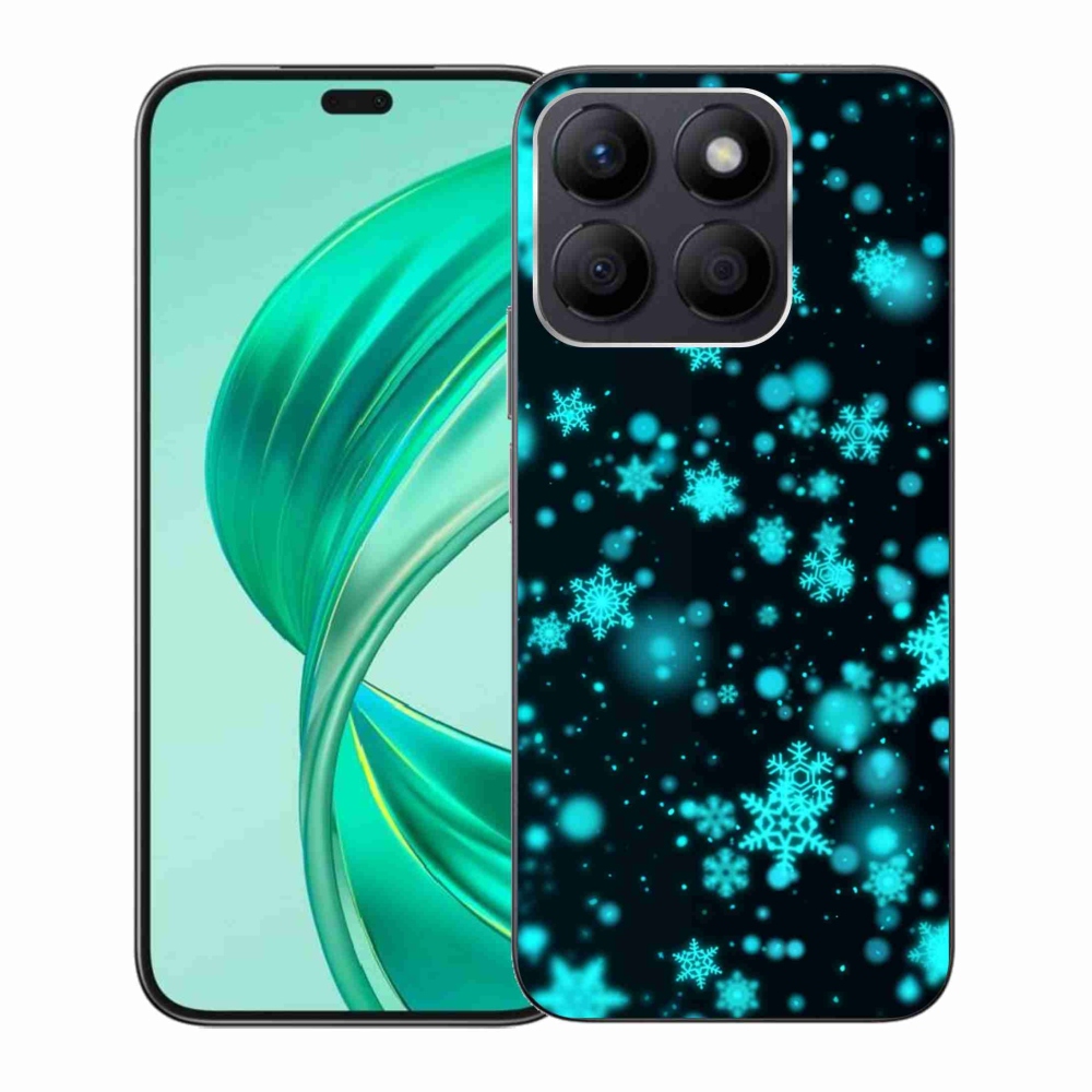 Zselés borítás mmCase a Honor X8b készülékhez - hópelyhek 1