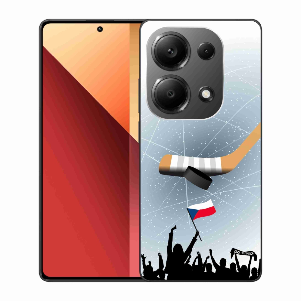 Gél borítás mmCase a Xiaomi Redmi Note 13 Pro 4G/Poco M6 Pro - hoki rajongók számára
