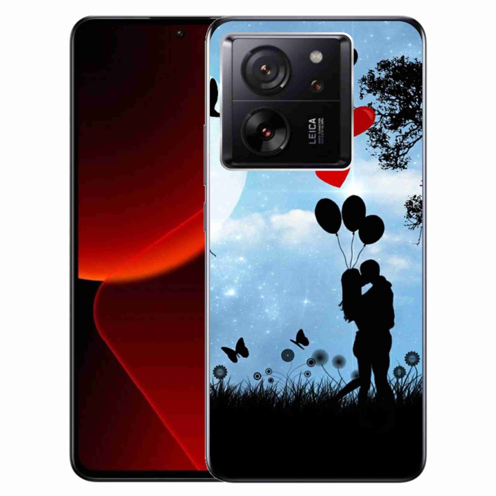 Gél tok mmCase a Xiaomi 13T/13T Pro számára - szerelmes pár