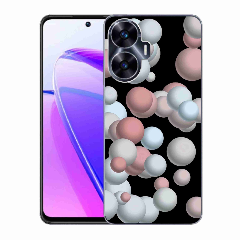 Gél borítás mmCase a Realme C55 készülékhez - absztrakt motívum 27