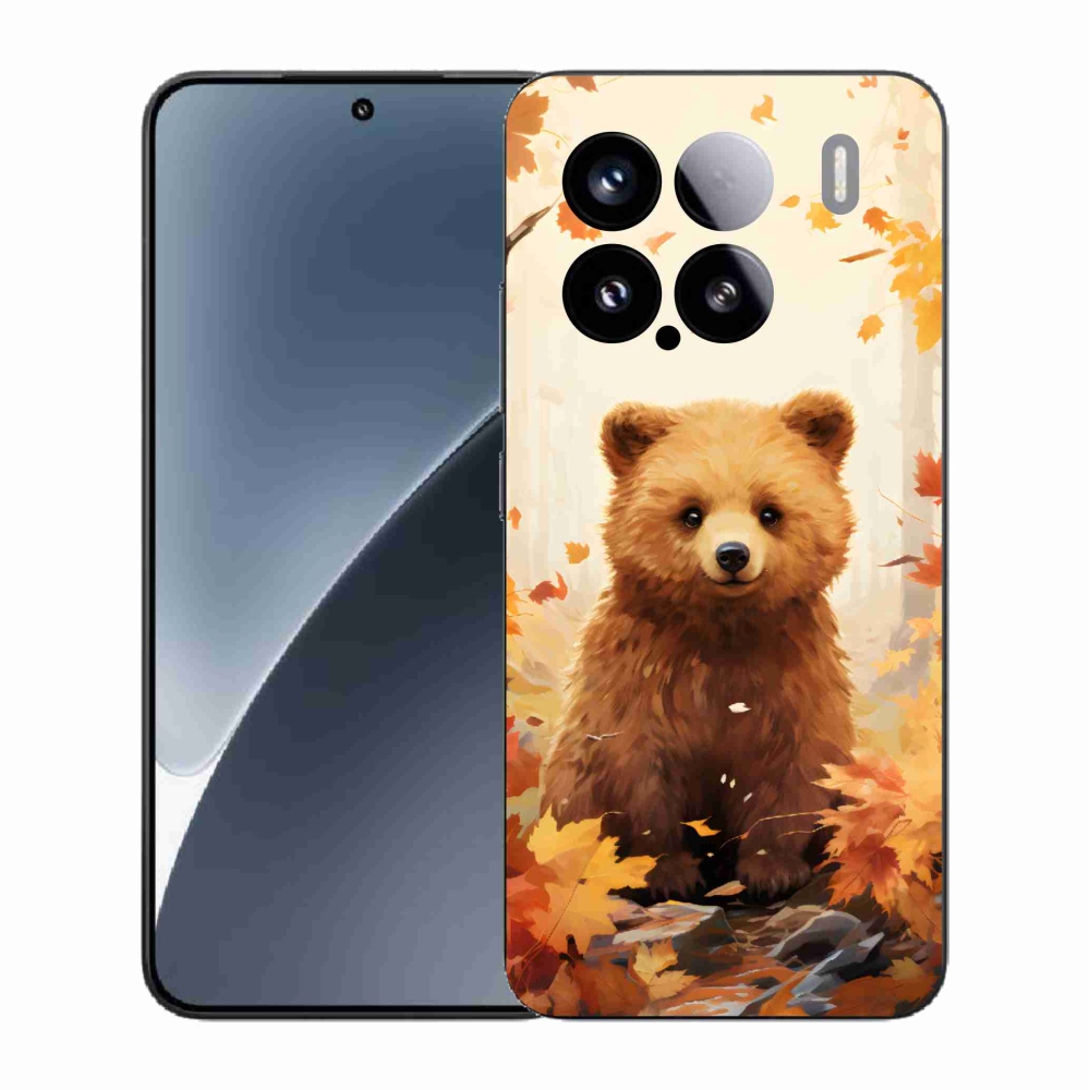 Gél borító mmCase a Xiaomi 15-öshöz - medve az erdőben