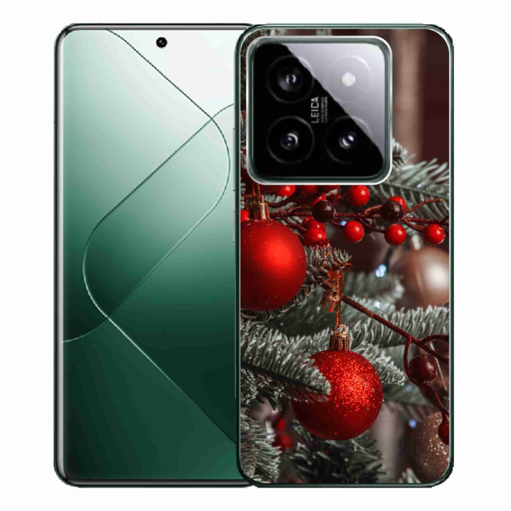 Gél borítás mmCase a Xiaomi 14 Pro számára - karácsonyi dekorációk 2