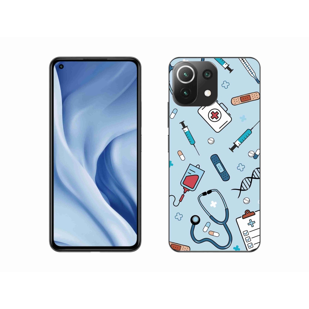Gél borítás mmCase a Xiaomi Mi 11 Lite 4G/5G-hez - egészség 1