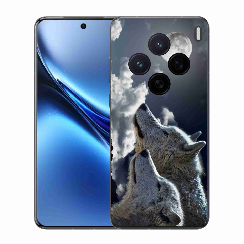 Zselés borítás mmCase a Vivo X200 5G készülékhez - farkasok