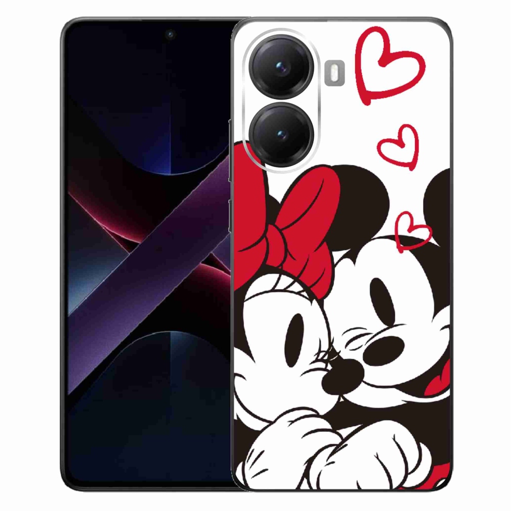Gél borítás mmCase a Xiaomi Poco X7 Pro 5G-hez - minnie és mickey