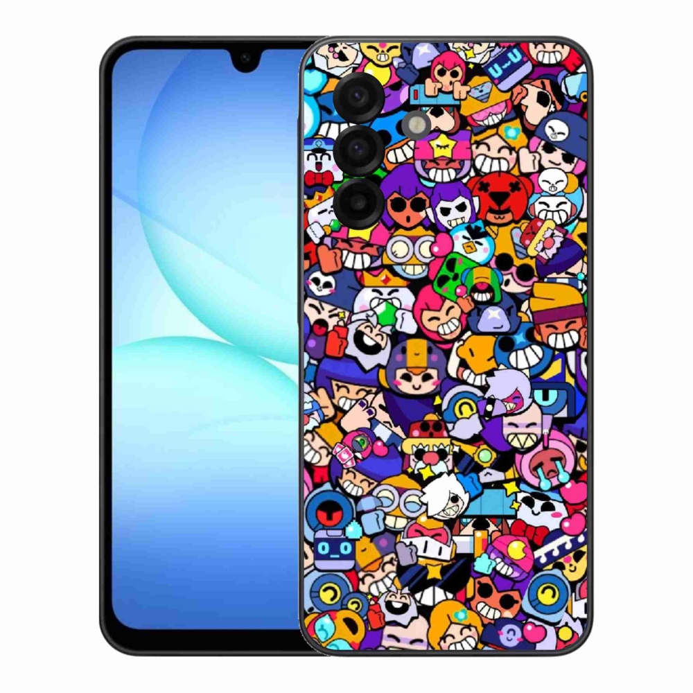 Gél borítás mmCase Samsung Galaxy A17 5G - verekedős csillagok 2