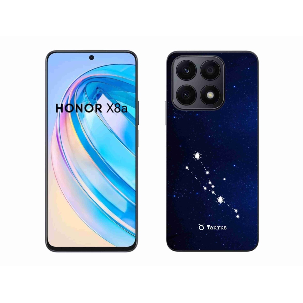 Zselés borítás mmCase a Honor X8a számára - Taurus csillagkép