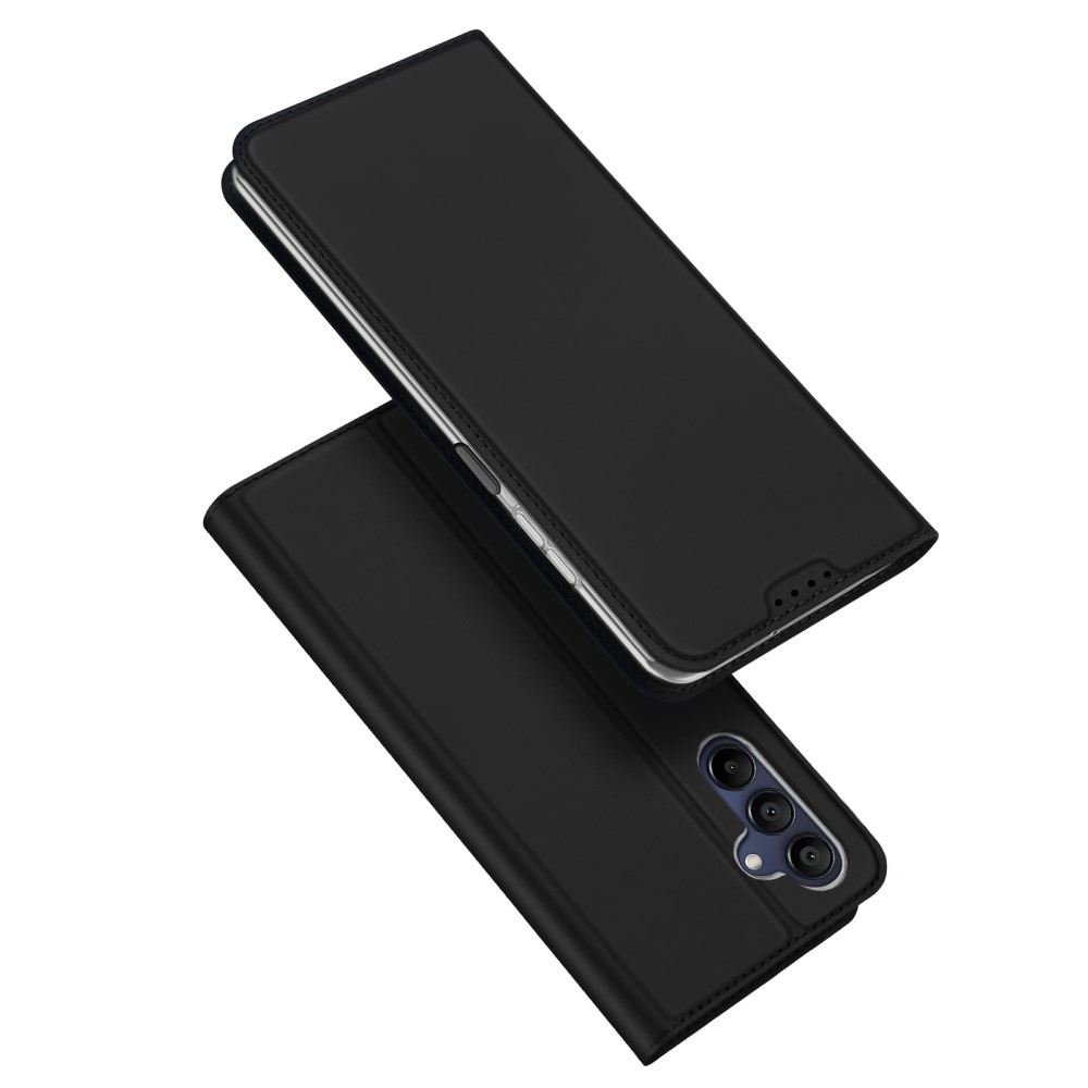 DUX könyvtáska Samsung Galaxy A16 4G/5G készülékhez - fekete