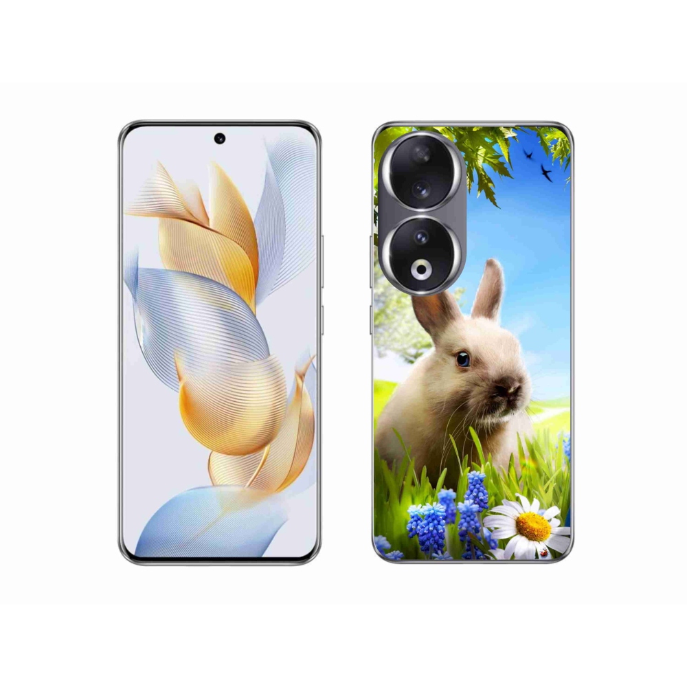 Zselés borítás mmCase a Honor 90 készülékhez - nyuszi