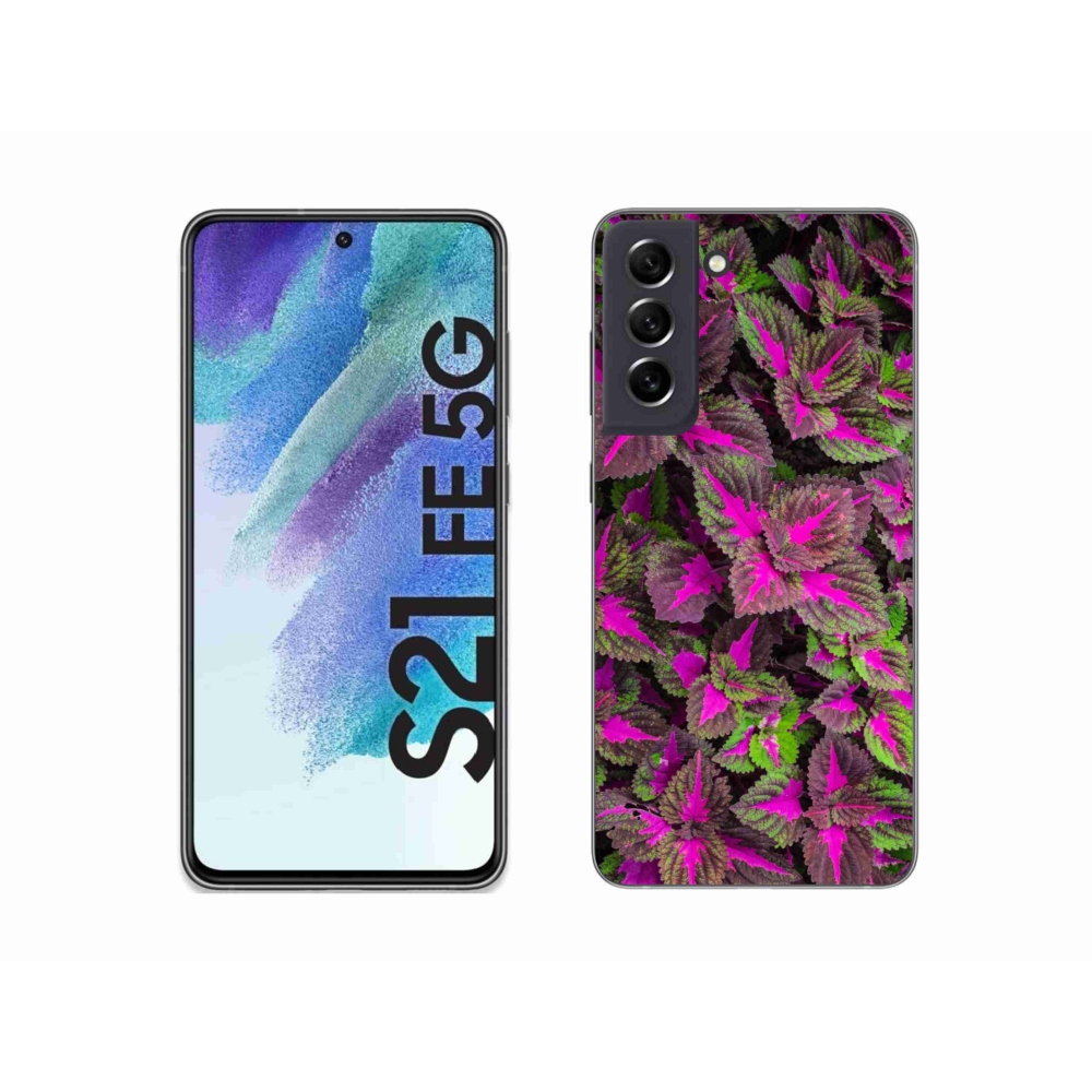 Gél védőhuzat mmCase Samsung Galaxy S21 FE 5G - virág 10