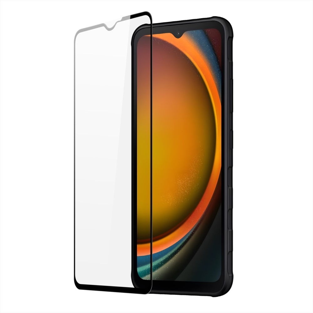 DUX 10D teljes képernyő edzett üveg a Samsung Galaxy Xcover 7 Pro készüléken