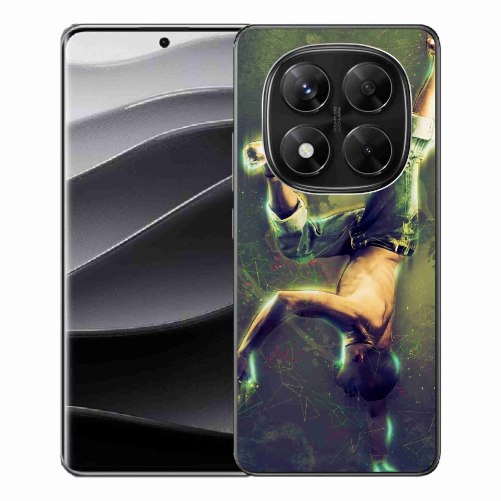 Gél borítás mmCase a Xiaomi Redmi Note 14 Pro 5G/Poco X7 5G számára - breakdance