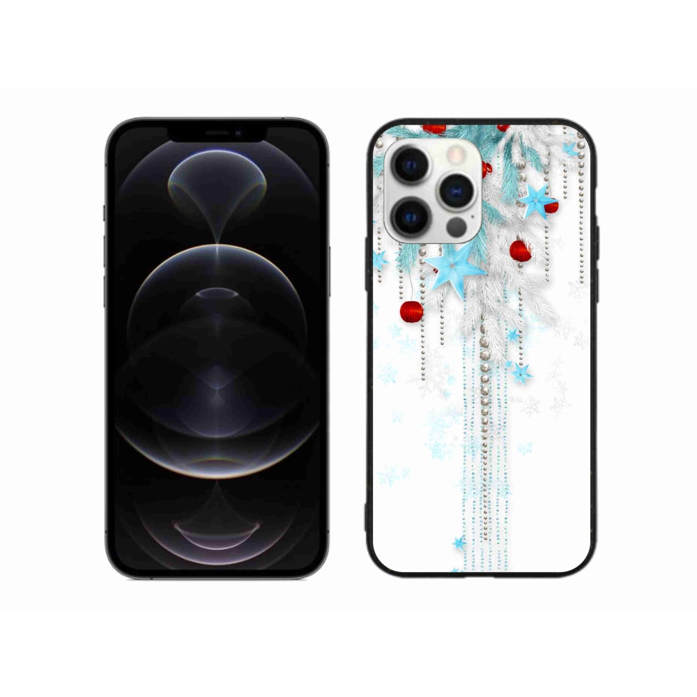 Gél borítás mmCase iPhone 12 Pro Max készülékhez - karácsonyi dekorációk