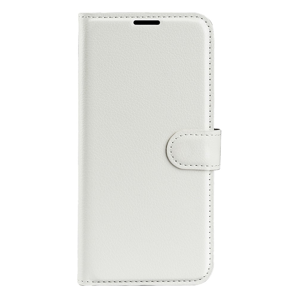 Litchi könyv tok Xiaomi Redmi Note 14S-hez - fehér