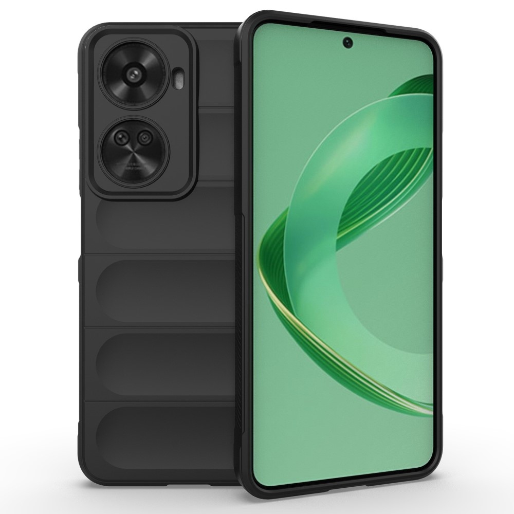 Rugg tartós zselés tok Huawei Nova 12 SE-hez - fekete