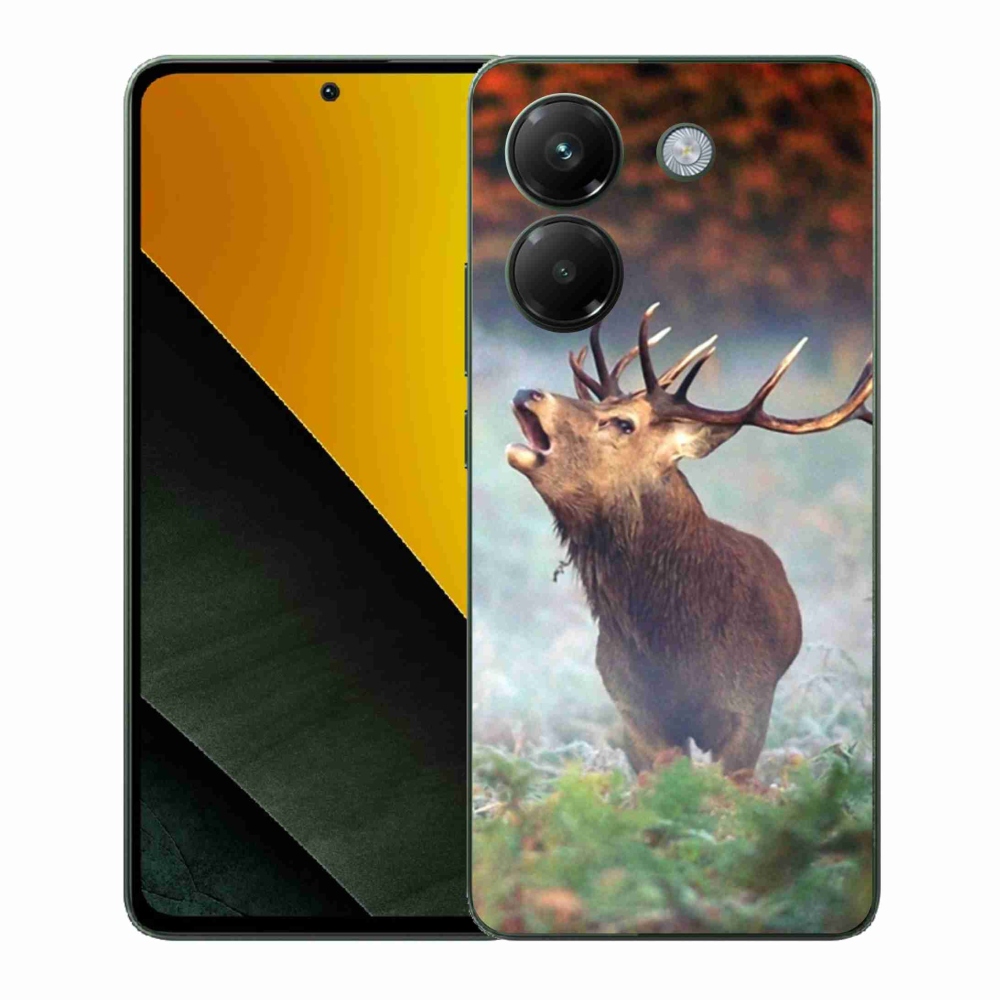 Gél borítás mmCase a Xiaomi Poco M7 Pro 5G számára - szarvas 2