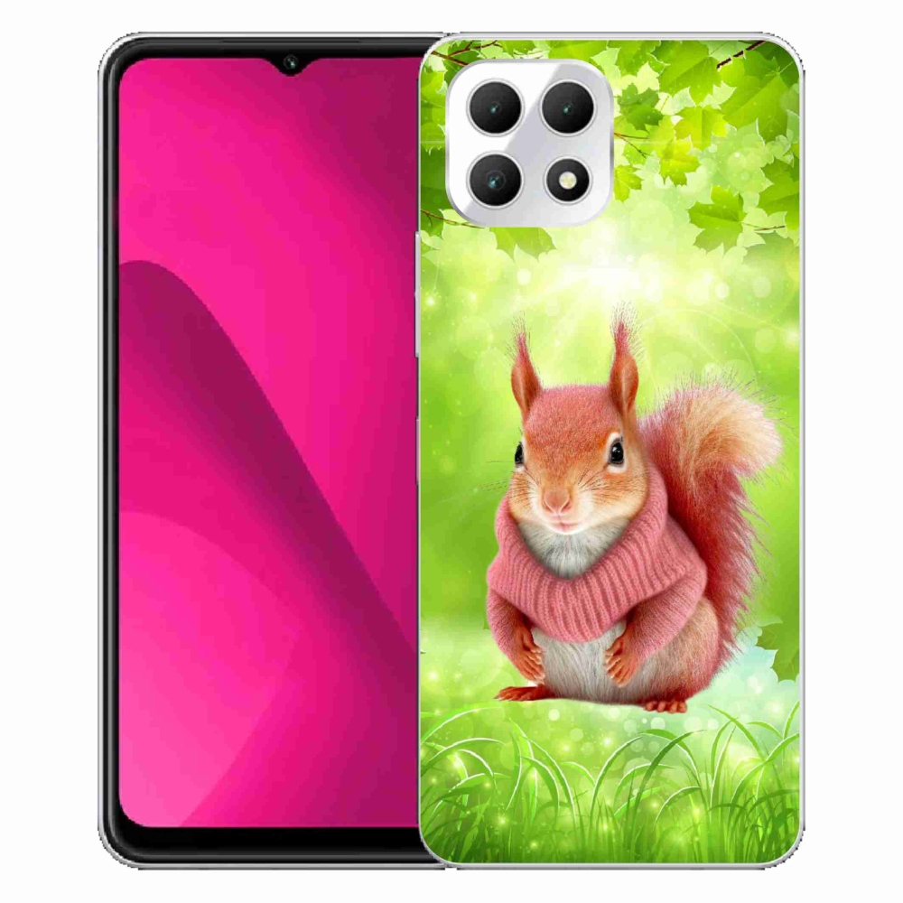 Zselés borítás mmCase a T-Mobile T Phone 2 készülékhez - mókus pulóverben