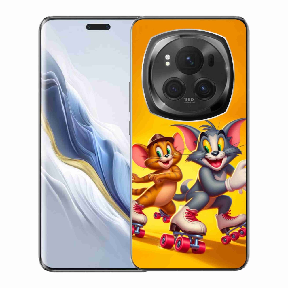 Zselés borítás mmCase a Honor Magic 6 Pro 5G készülékhez - tom a jerry