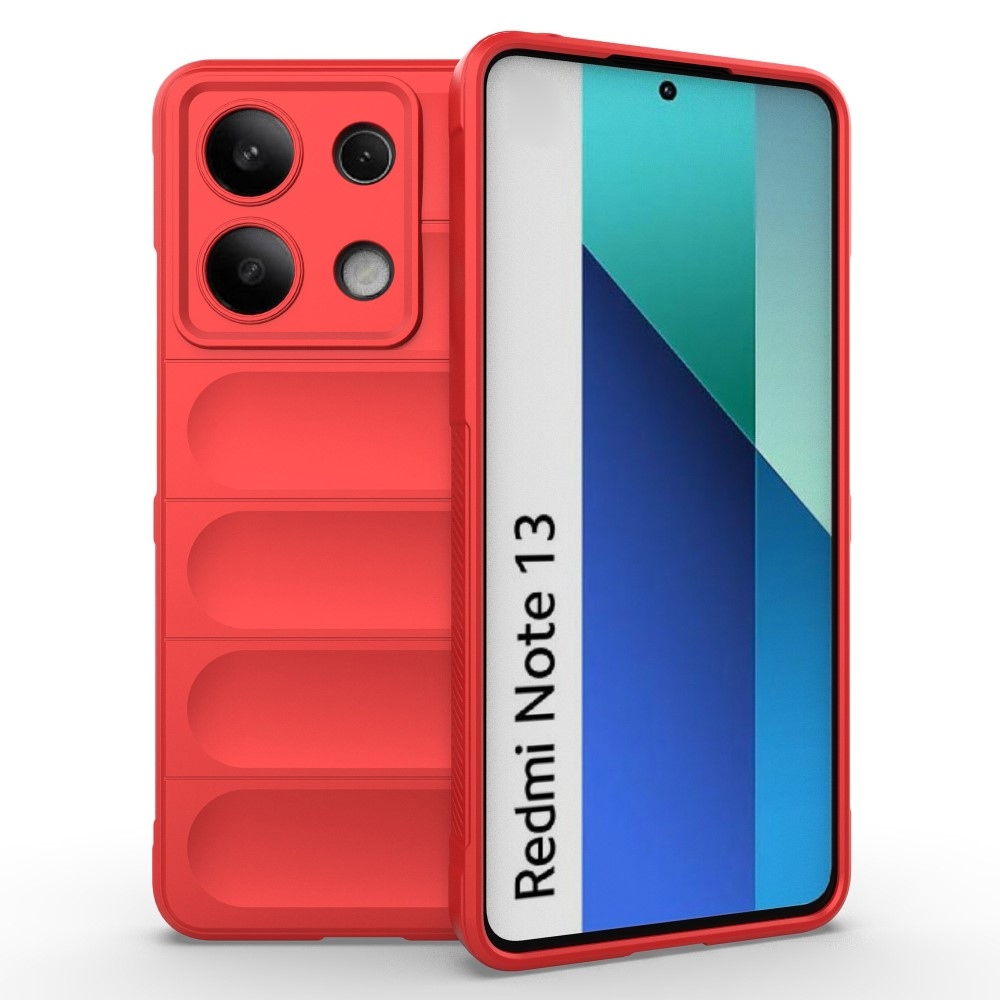 Rugg tartós zselés tok Xiaomi Redmi Note 13-hoz - piros